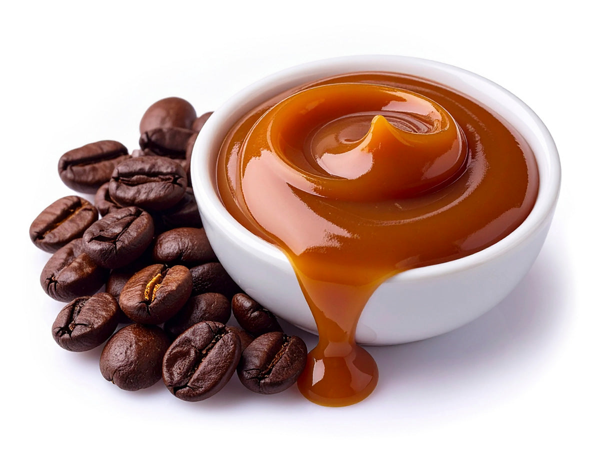 Café caramelo inglés