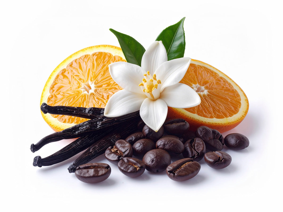 Café naranja dulce vainilla