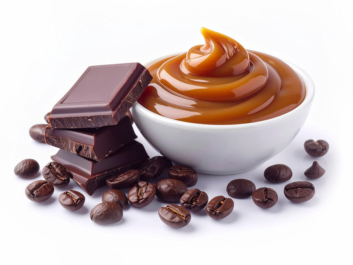 Café chocolate caramelo